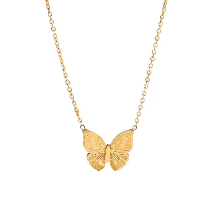 Butterfly Choker Necklace