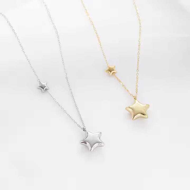 Dainty Star Pendant Necklace
