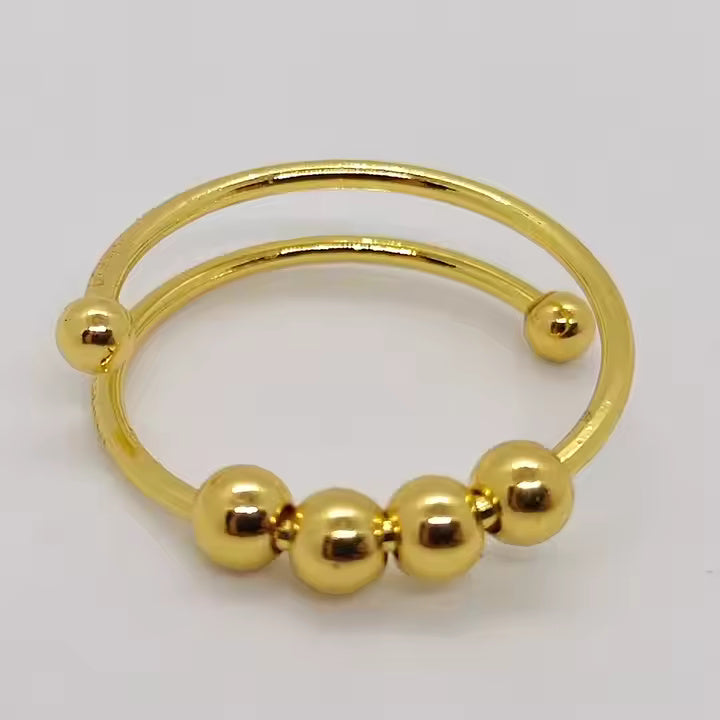 Anxiety Beaded Fidget Ring