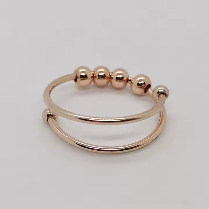 Anxiety Beaded Fidget Ring