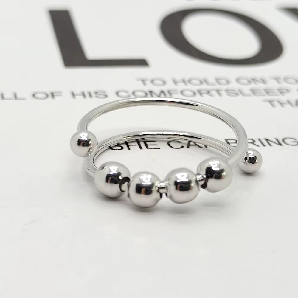 Anxiety Beaded Fidget Ring