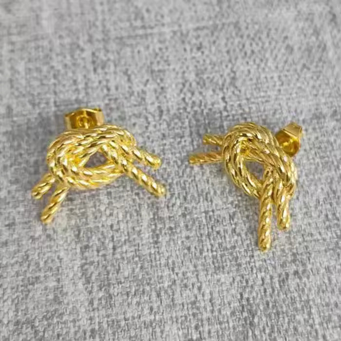 Knot C Shaped Earring 5 styles