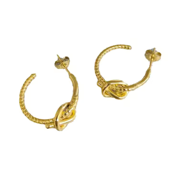 Knot C Shaped Earring 5 styles