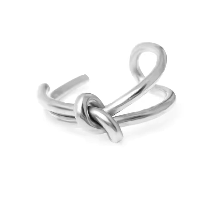 Open Knot Finger Ring