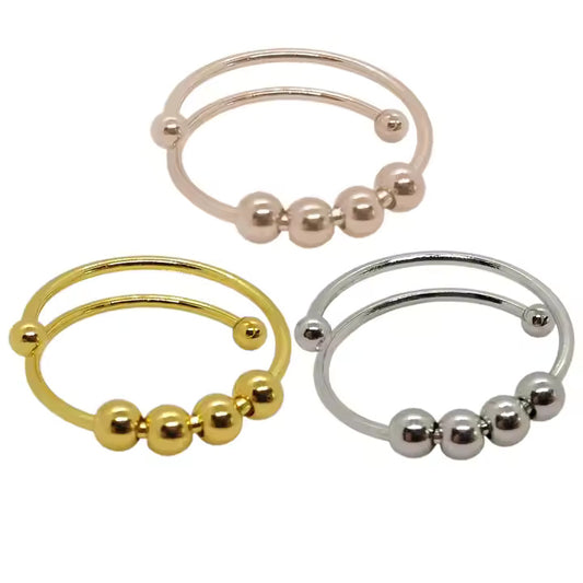 Anxiety Beaded Fidget Ring