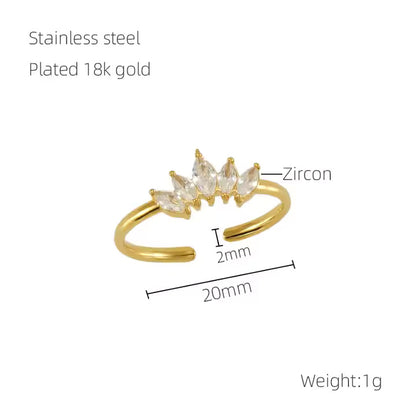 Crystal Bloom Ring