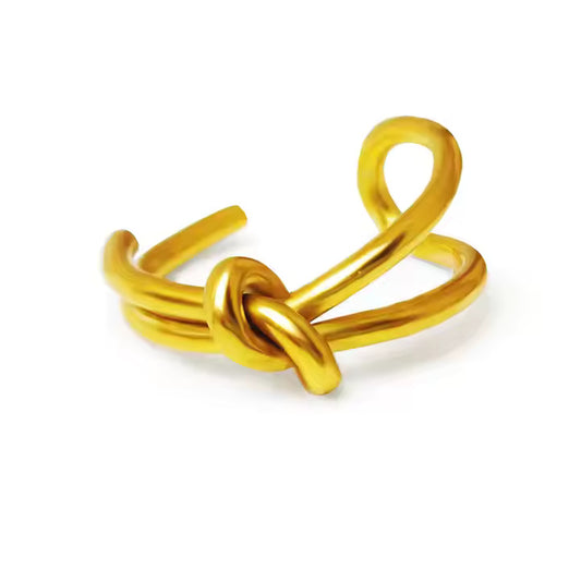 Open Knot Finger Ring